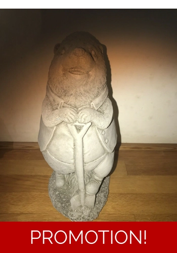 Latex mould for making this Gardening mole