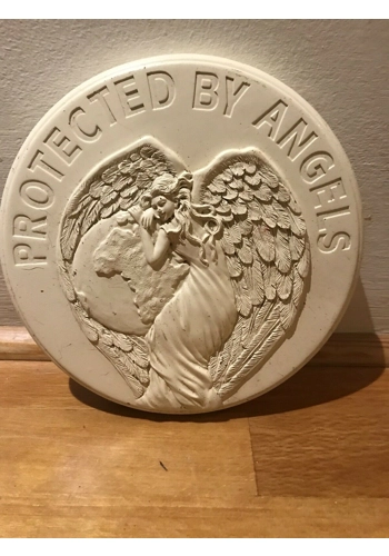 Latex mould for making this lovely Angel plaque