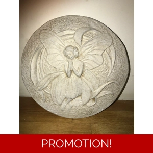 Latex mould for making this lovely fairy plaque