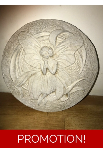 Latex mould for making this lovely fairy plaque