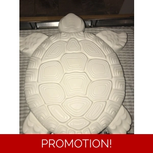 Latex mould for making this large turtle