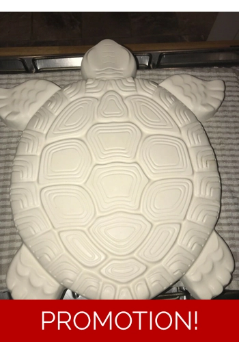 Latex mould for making this large turtle