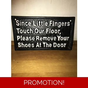 Latex mould for making this inspirational plaque