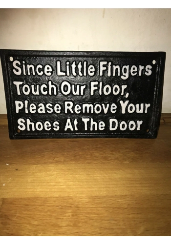 Latex mould for making this inspirational plaque