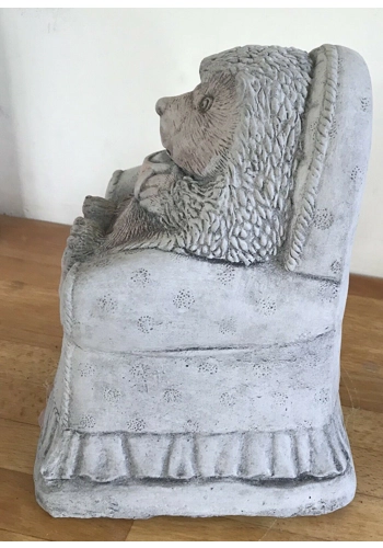 Latex mould for making this resting hedgehog