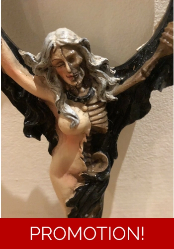 Latex mould for making this Gothic mirror frame