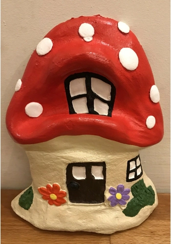 Latex mould for making this tree house plaque