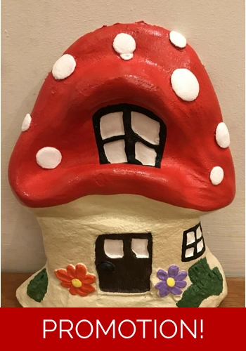 Latex mould for making this tree house plaque