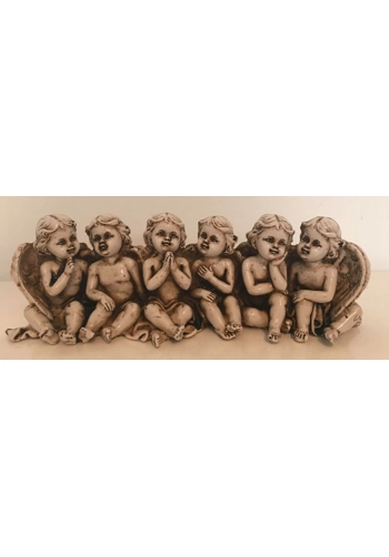Latex mould for making this row of cherubs