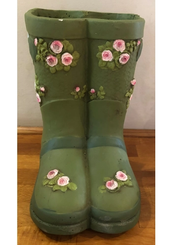 Latex mould for making this lovely wellington boot planter