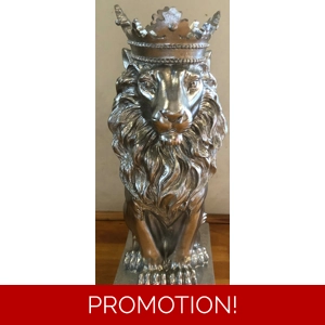 Latex mould for making this Stunning crowned lion