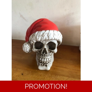 Latex mould for making this santa skull