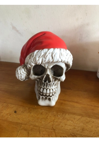 Latex mould for making this santa skull