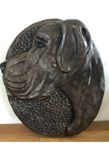 latex mould for making this large Great Dane Plaque