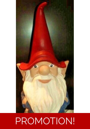 Latex mould for making this bearded gnome