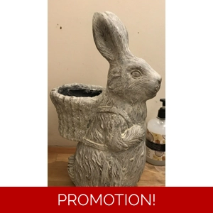 Latex mould for making this large bunny pot