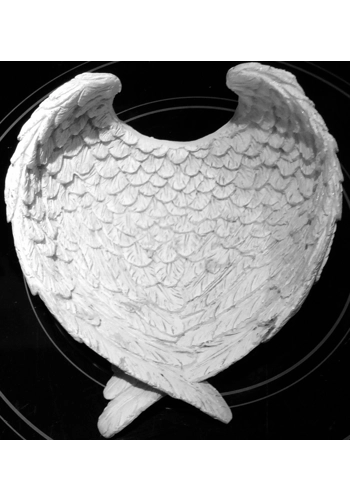 Latex mould for making this lovely angel wing bowl