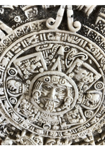 Latex mould for making this Aztec style plaque