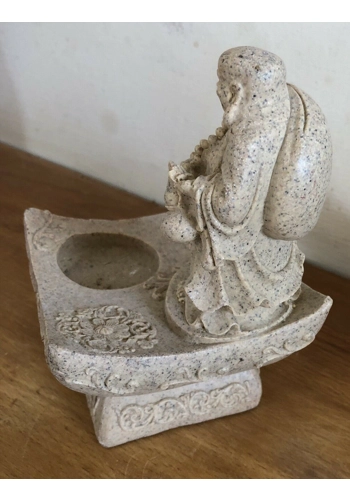 latex mould for making this buddha tea light holder