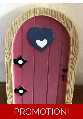 latex mould for making this small fairy door