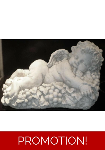 Latex mould for making this Large sleeping cherub