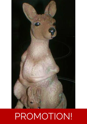 latex mould for making this kangaroo