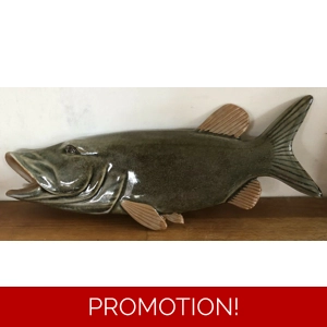 Latex mould for making this detailed carp