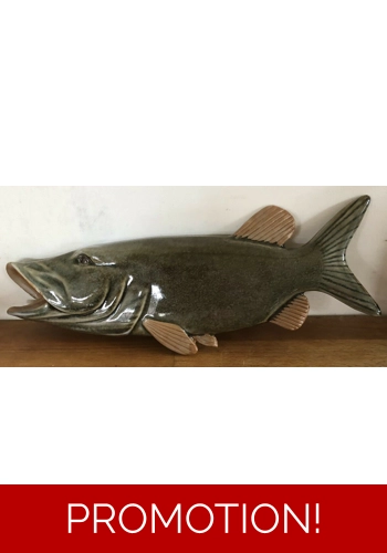 Latex mould for making this detailed carp