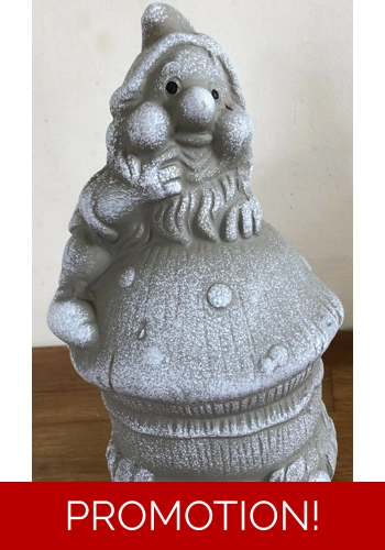 latex mould for making this gnome on toad stool