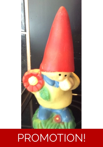 latex mould for making this lovely garden gnome