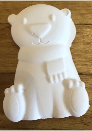 Latex mould for making this Teddy soap/wax melt/xmas dec etc