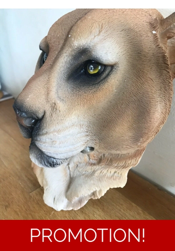 Latex mould for making this fabulous Puma head
