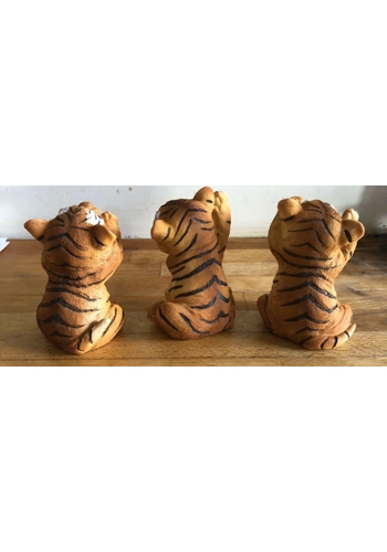 3 x Latex Moulds for making this set of tiger cubs