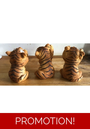3 x Latex Moulds for making this set of tiger cubs