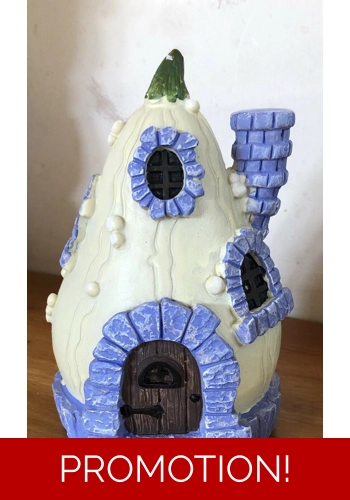 Latex mould for making this lovely fairy fruit house