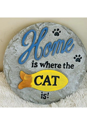 Latex mould for making this Large Cat stepping stone