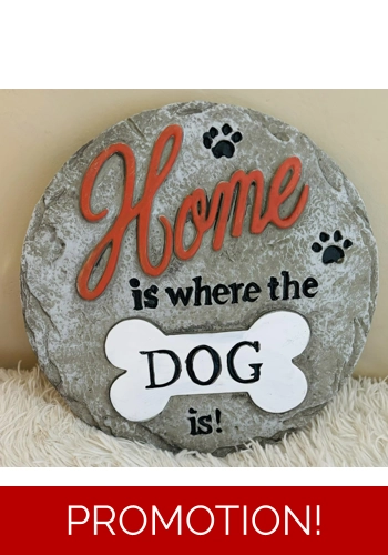 Latex Mould fore making this Lovely Dog stepping stone/wall feature