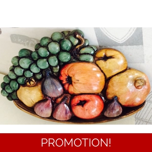 Mould for making this 3D style fruit plaque