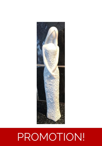 Beautiful embossed lady