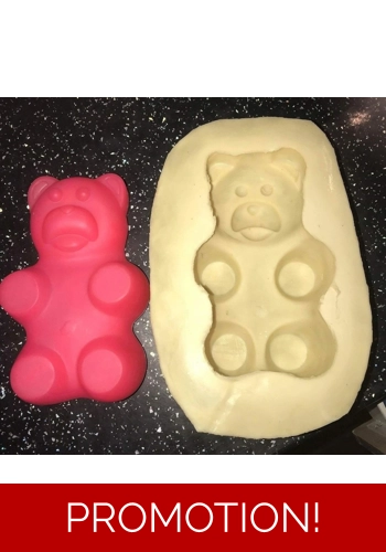 Large gummy bear mould