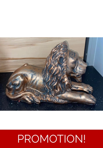 Latex Mould for making this Laying Lion