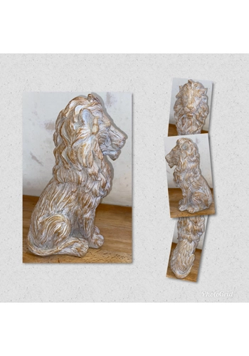 Large Carved effect lion mould