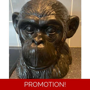 Latex mould for making this Unusual Monkey pot