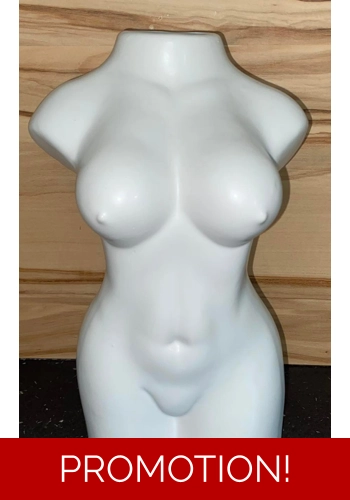 Latex mould for making this Lady figure bust