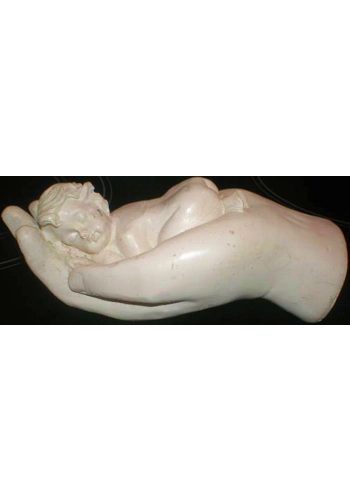 Sleeping Cherub in hand