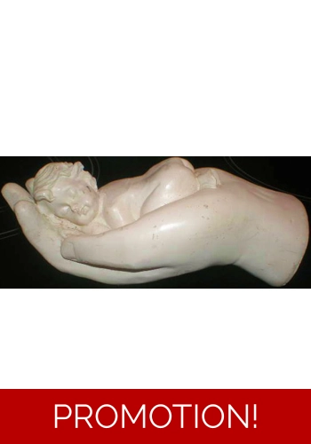 Sleeping Cherub in hand