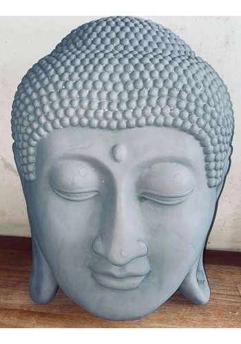 Latex mould for making this large Buddha Face plaque