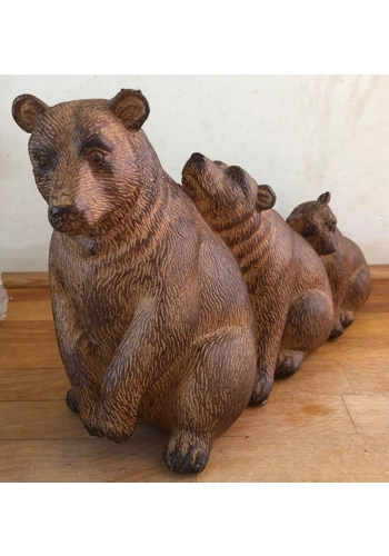 Latex Mould for making this Trio Of Bears