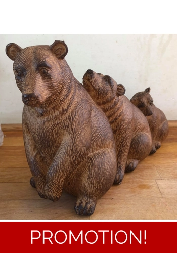 Latex Mould for making this Trio Of Bears