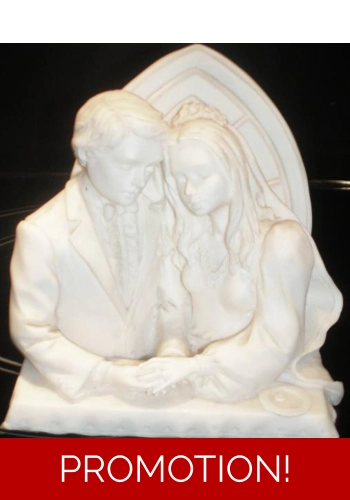 Bride and Groom Ornament/Plaque